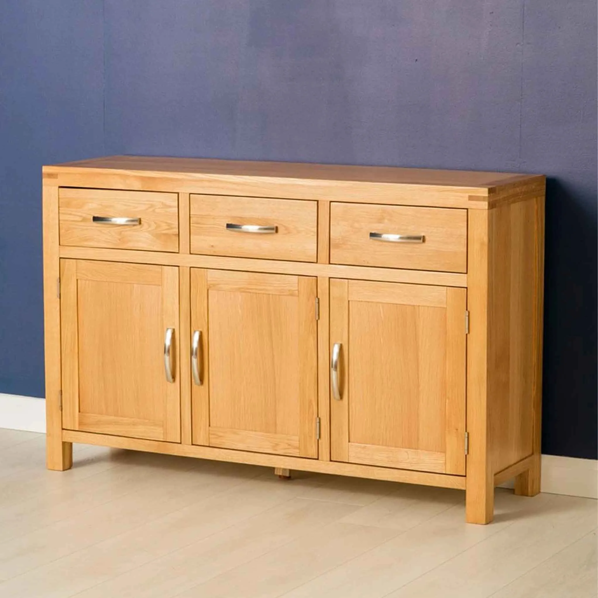 Abbey Light Oak Large Sideboard