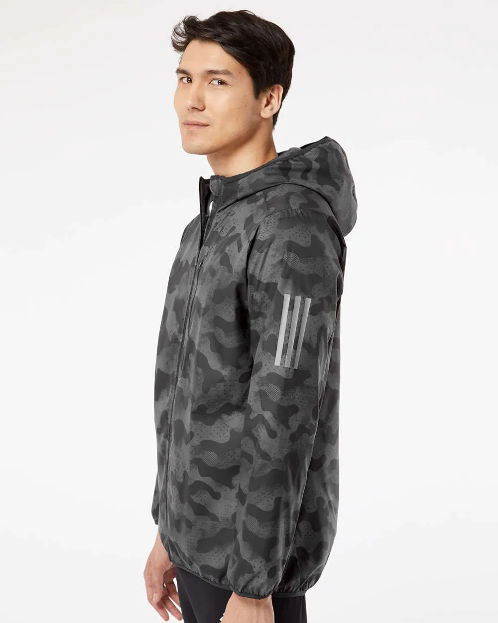 Adidas Hooded Full-Zip Windbreaker A524