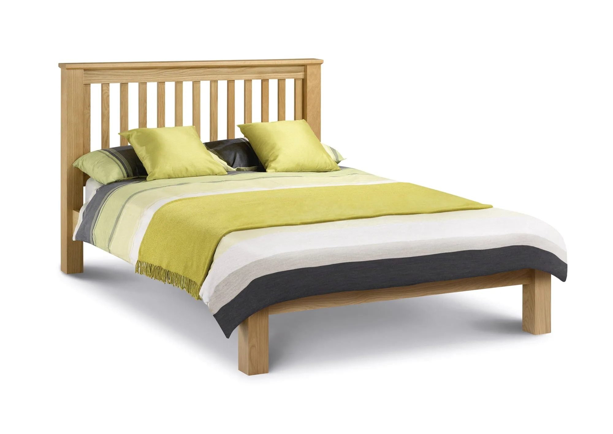 Amsterdam Oak Bed Frame Lfe 135Cm