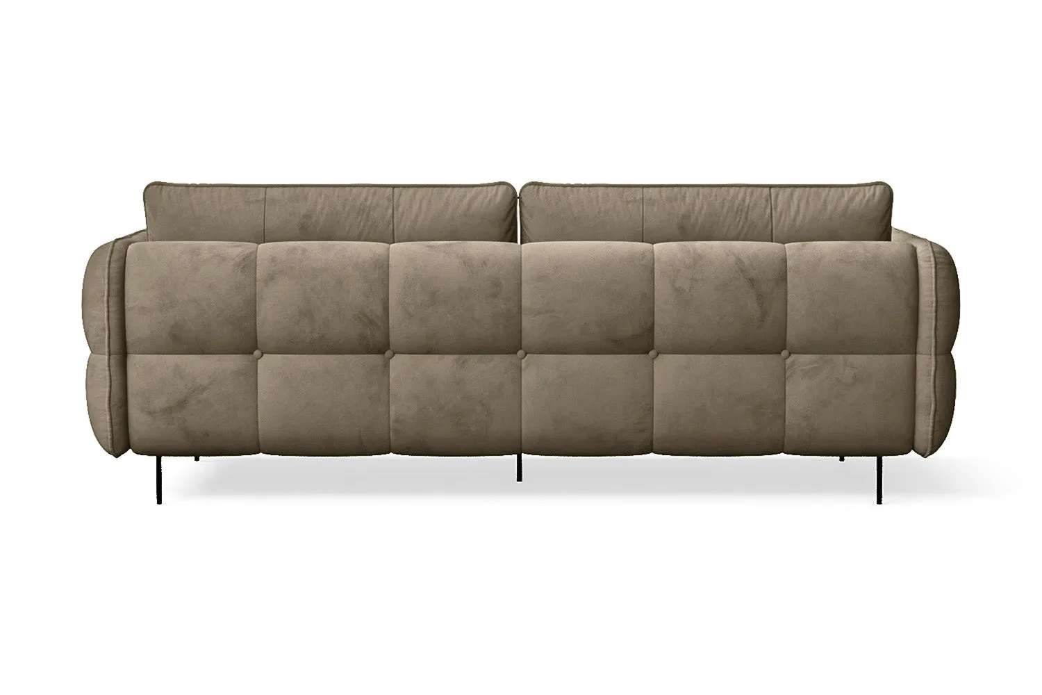 Anzio 3 Seater Sofa Sand Velvet