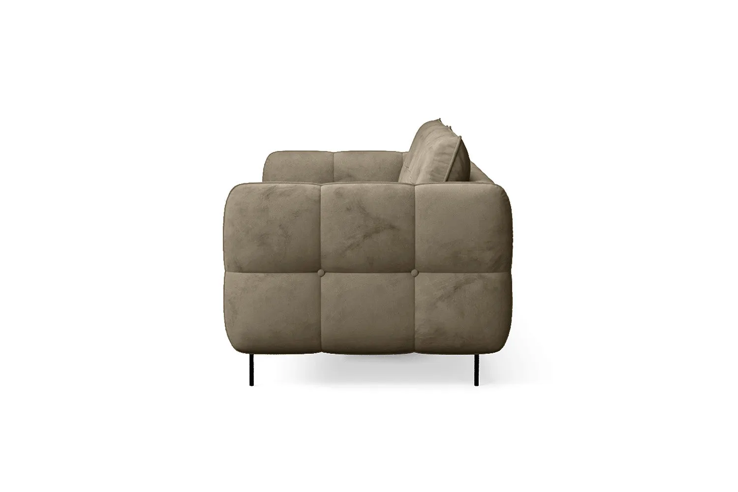 Anzio 3 Seater Sofa Sand Velvet