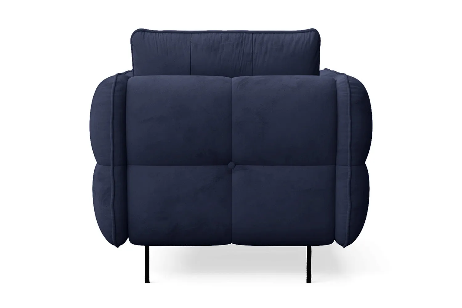 Anzio Armchair Dark Blue Velvet