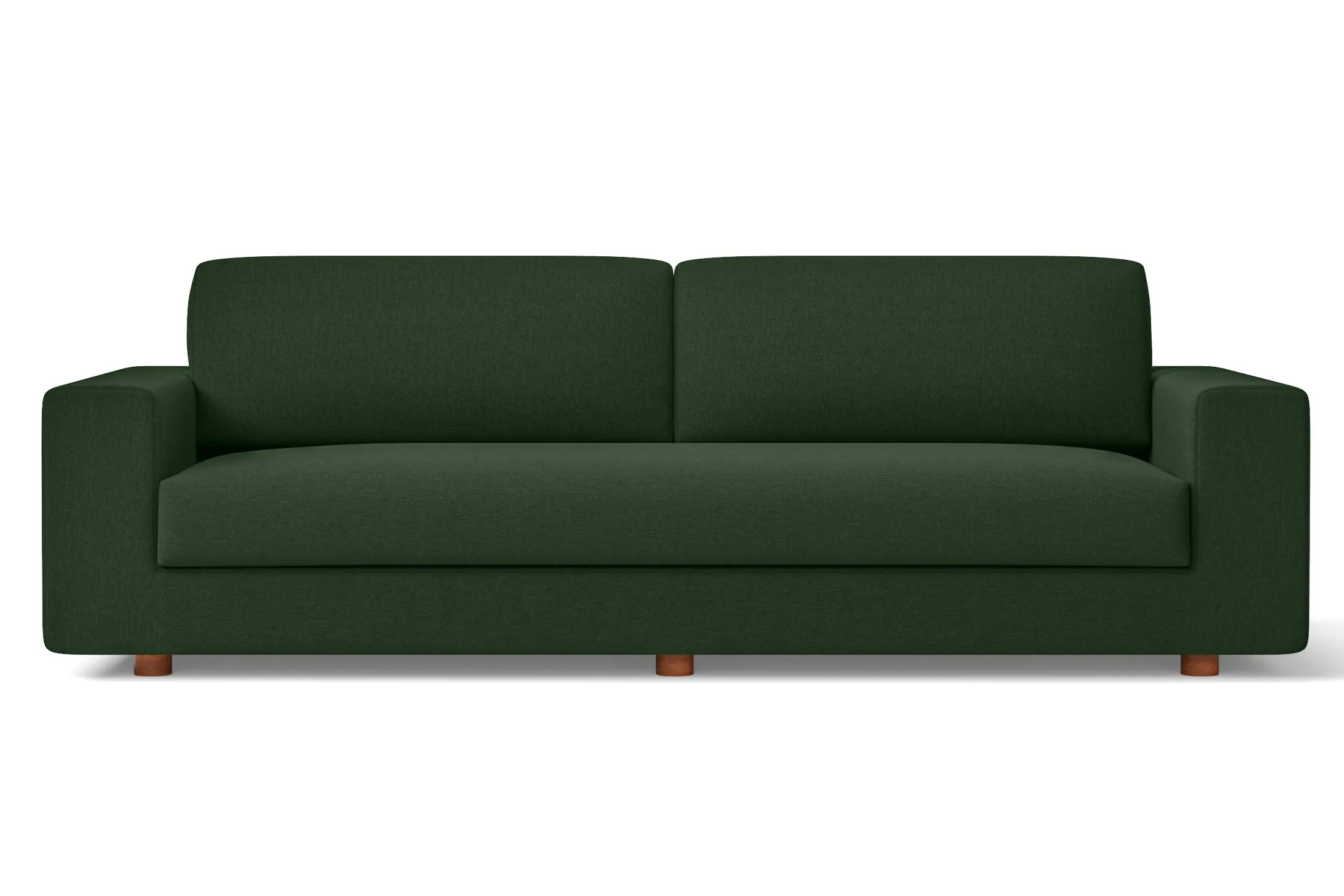 Arezzo 4 Seater Sofa Forest Green Linen Fabric