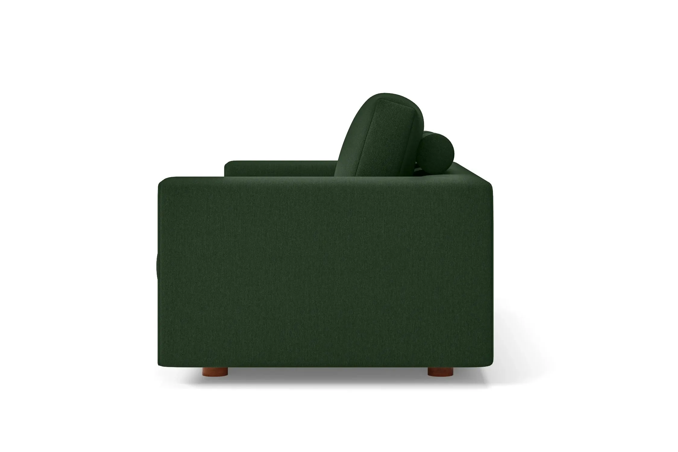 Arezzo 4 Seater Sofa Forest Green Linen Fabric