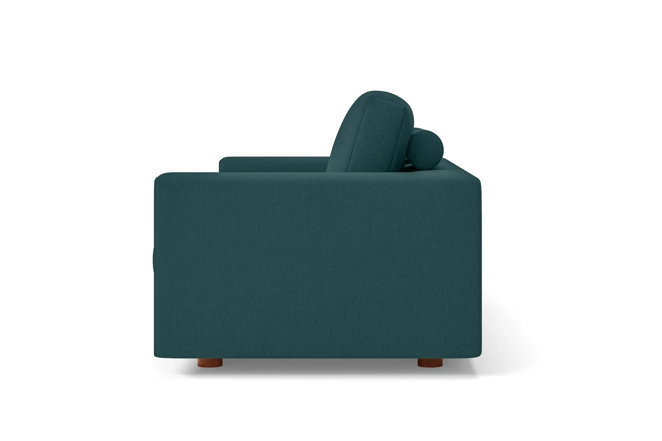 Arezzo 4 Seater Sofa Teal Linen Fabric