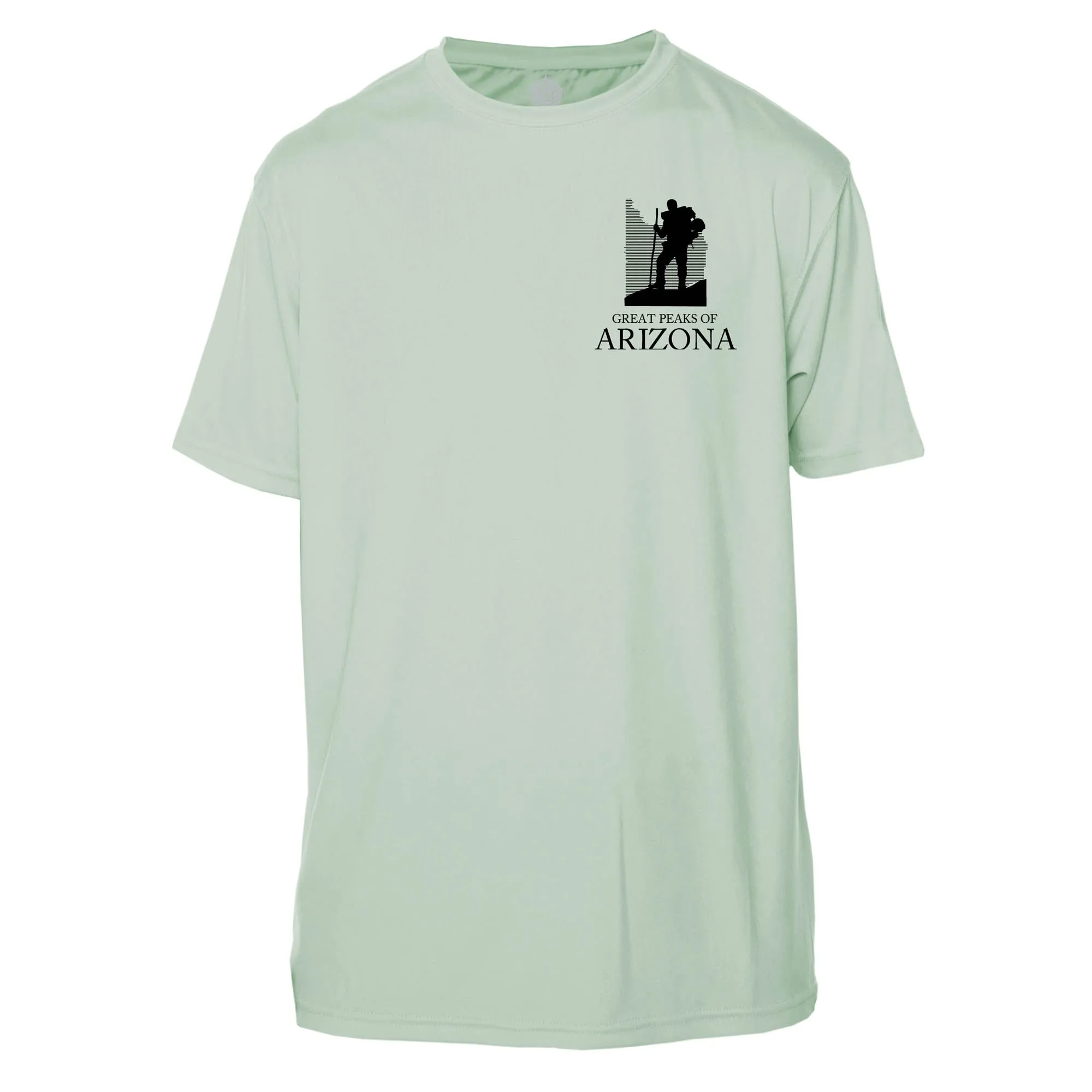 Arizona Diamond Topo  Short Sleeve Microfiber Men's T-Shirt