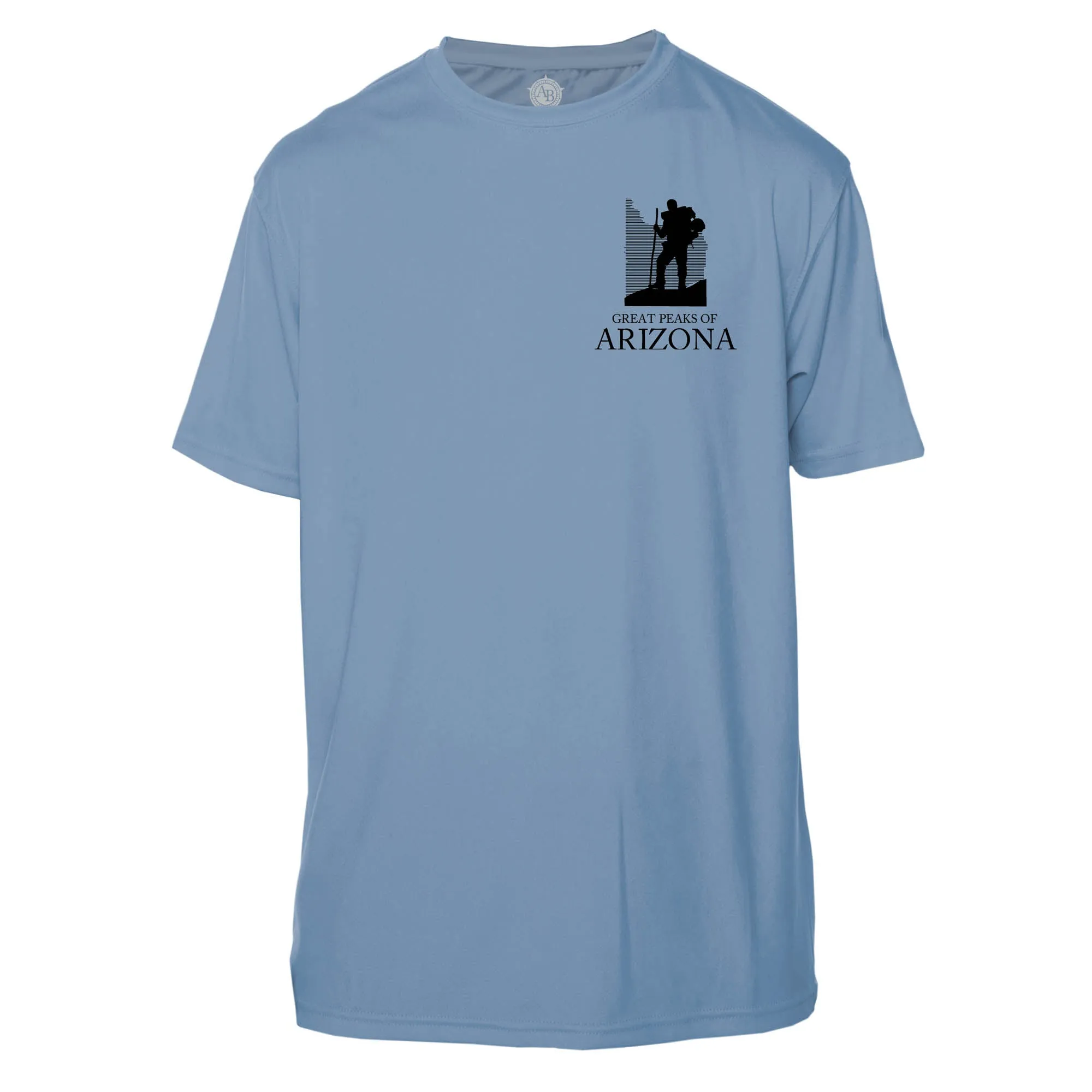 Arizona Diamond Topo  Short Sleeve Microfiber Men's T-Shirt