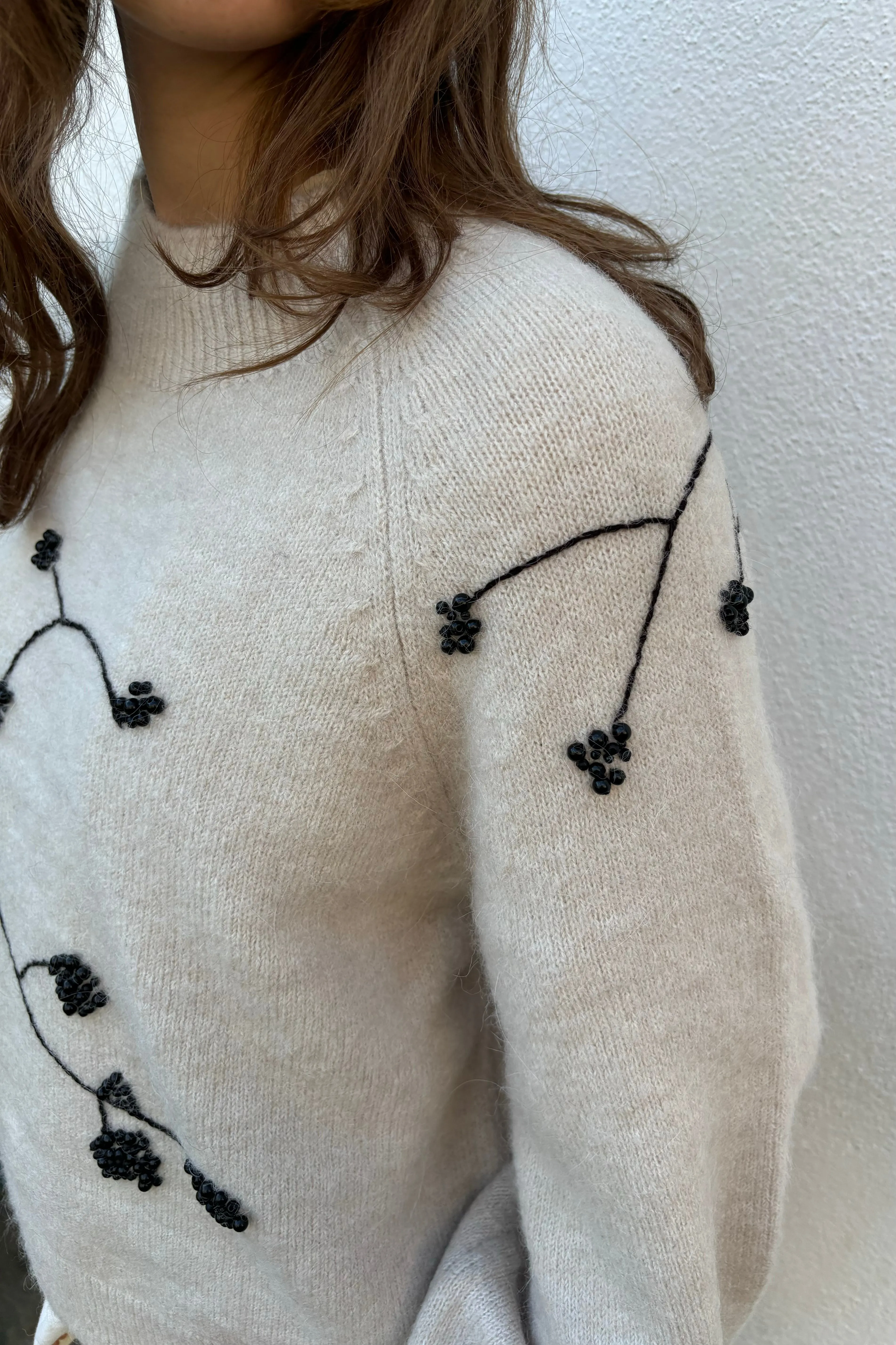 Atelier Reve Morris Birch Embroidered Jumper