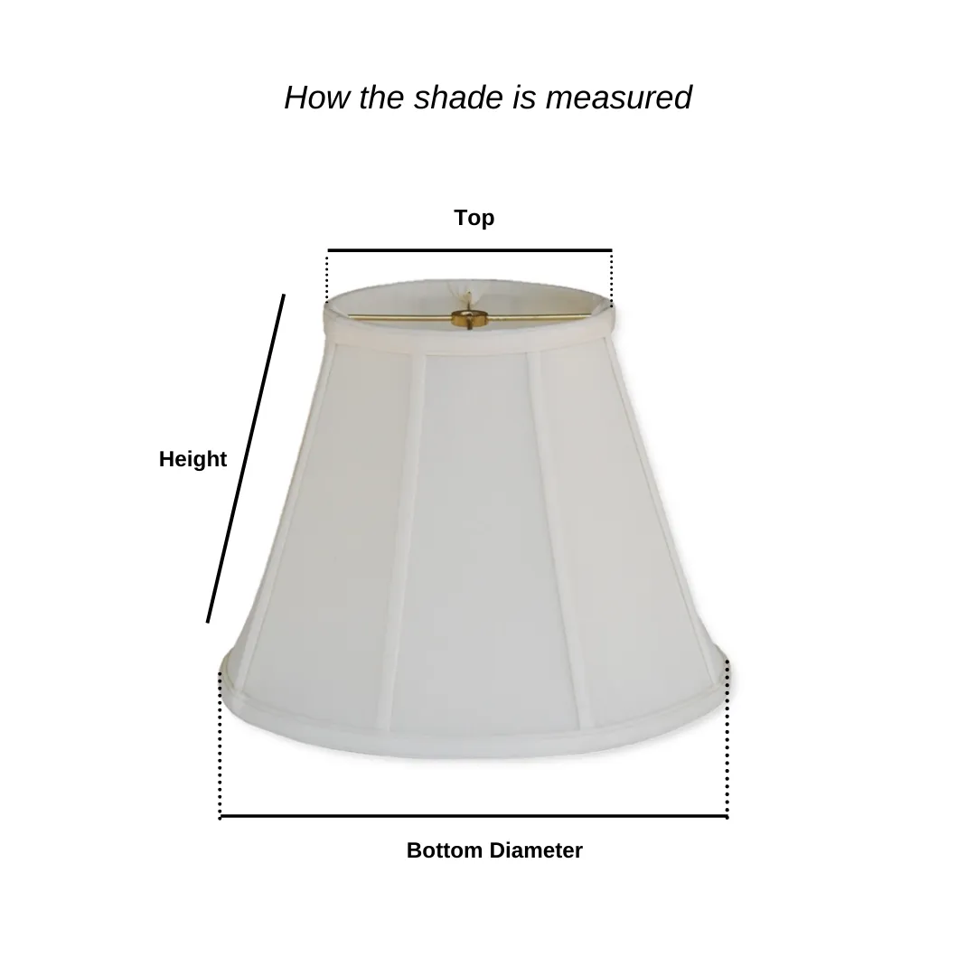 Basic Empire Lampshade in Real Silk