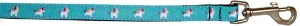 Blue Unicorn Nylon Pet Leash 5-8in By 6ft