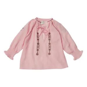 Bonheur du Jour Paris Lagoon Blouse Rose Bubble