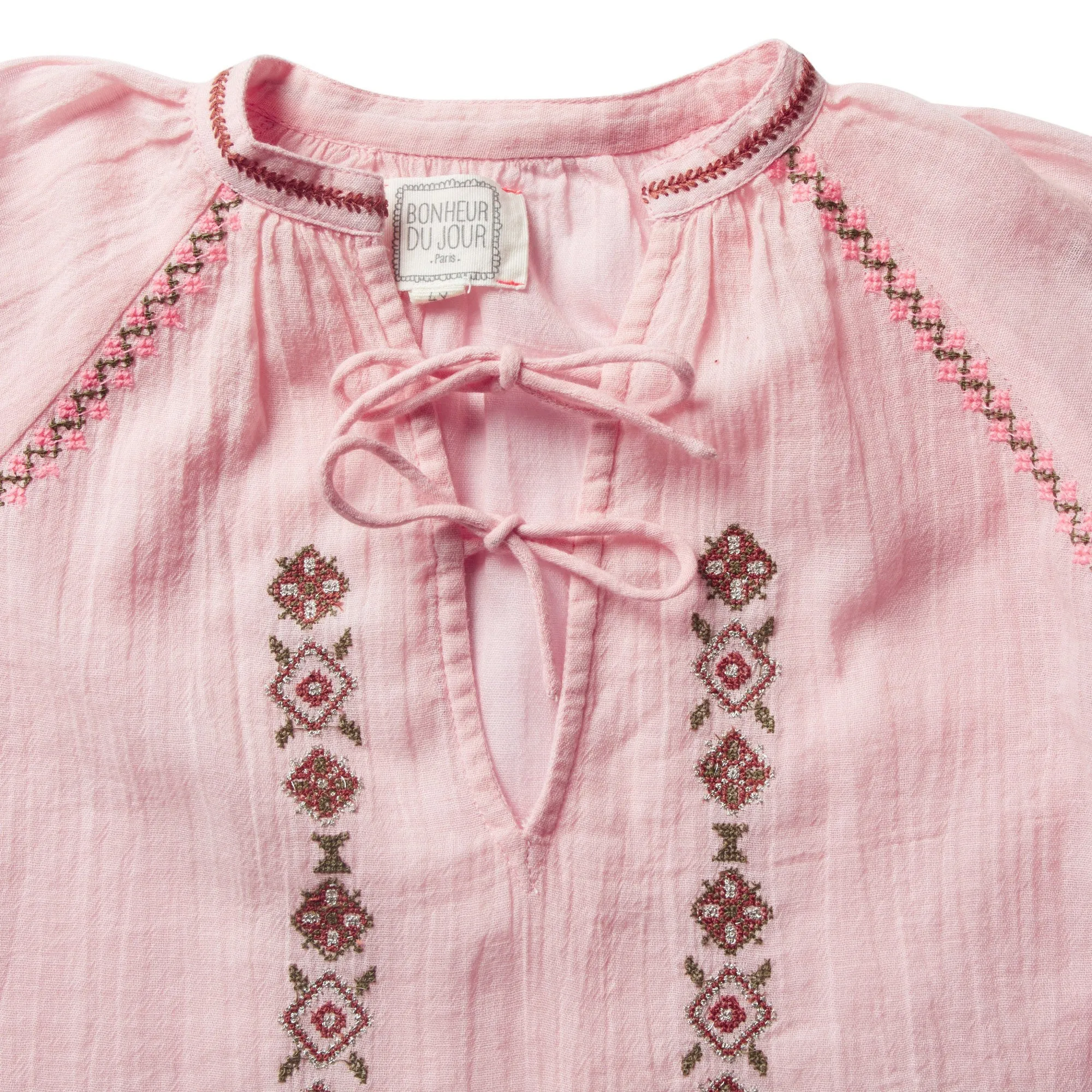 Bonheur du Jour Paris Lagoon Blouse Rose Bubble