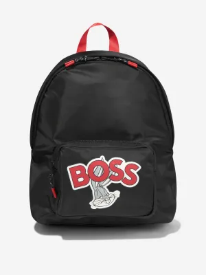 BOSS Kids Bugs Bunny Backpack In Black