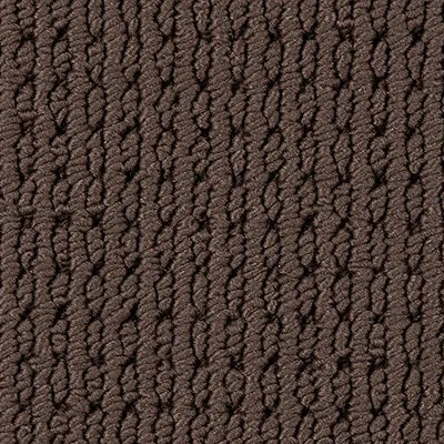 Brown Polyester Ridgetop Fireplace Rug