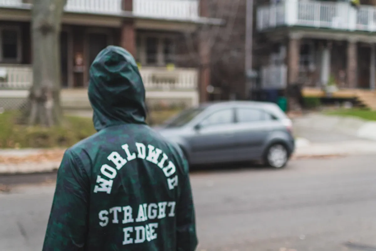 Camo Windbreaker