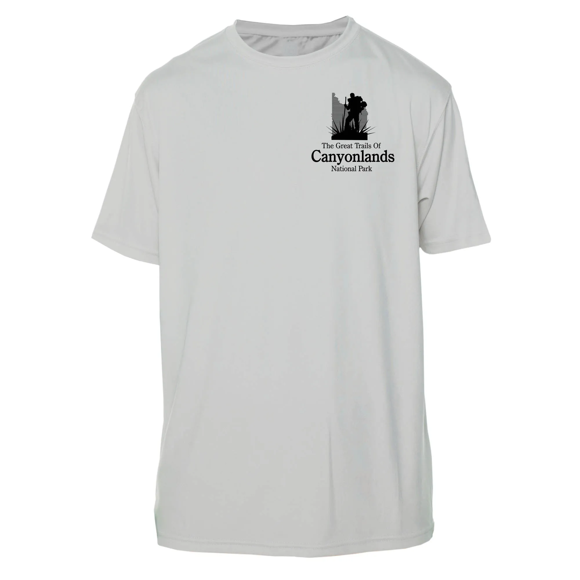 Canyonlands Great Trails Short Sleeve Microfiber Men's T-Shirt