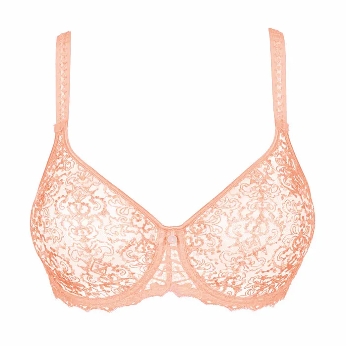 Cassiopee Seamless Full Cup In Peach - Empreinte