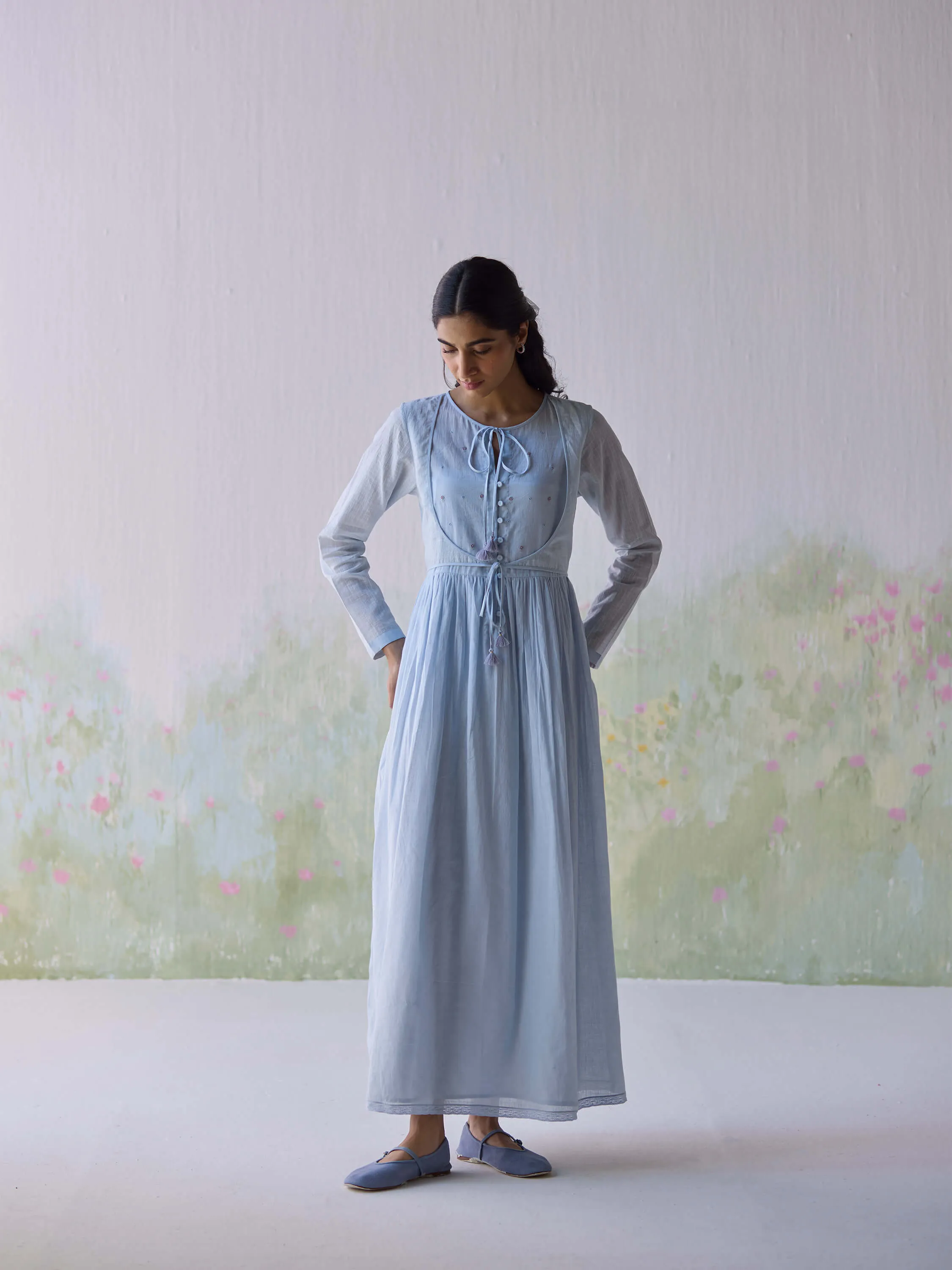 Celestial Angarakha Maxi Dress