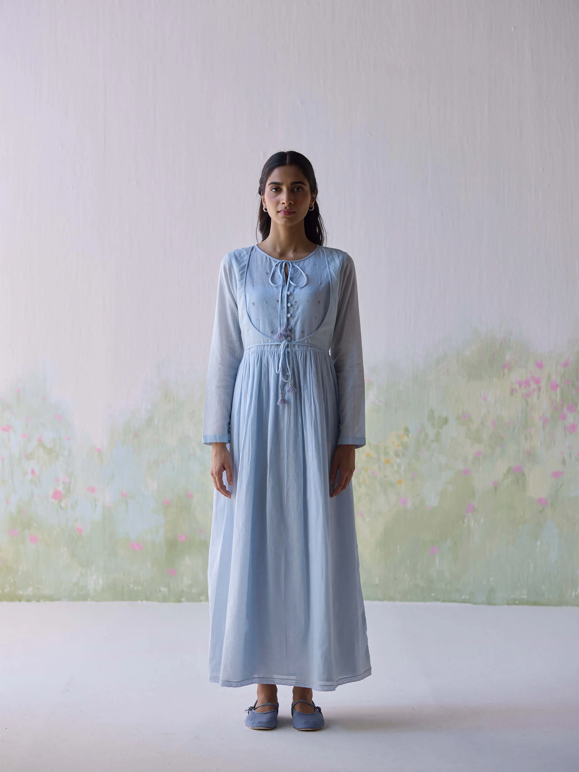 Celestial Angarakha Maxi Dress