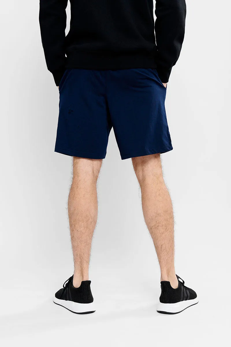 Champion Mens C Logo Jersey Short - Navy