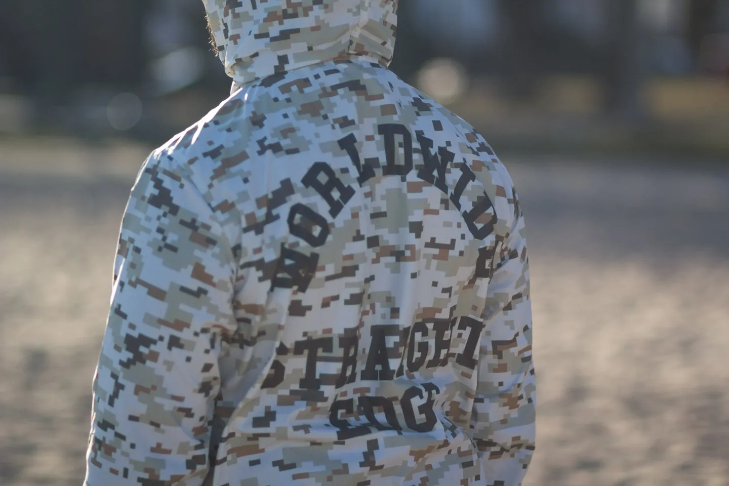 Desert Camo Windbreaker