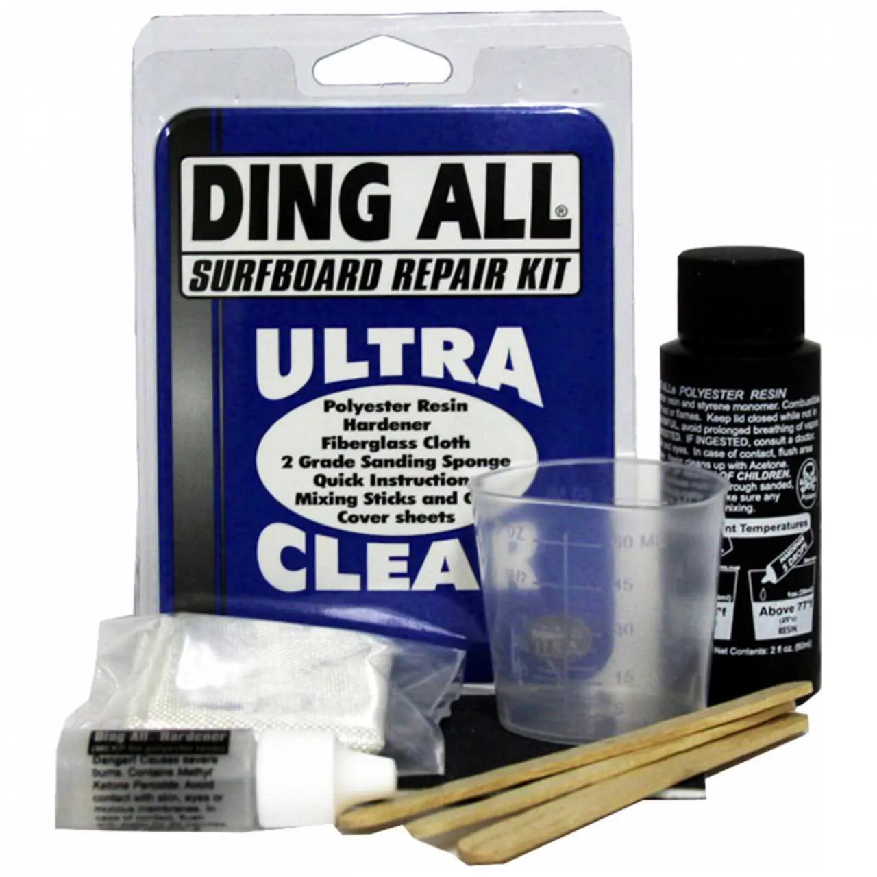 Ding All Polyester Repair Kit