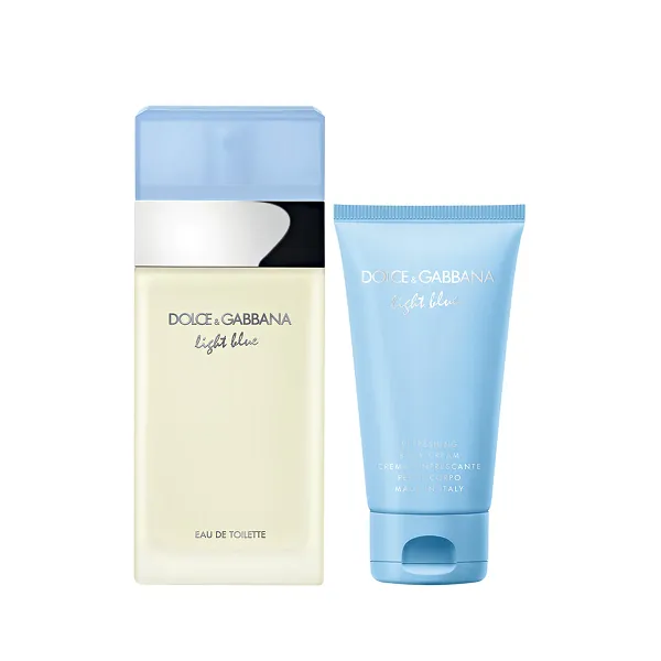 Dolce & Gabbana - Light Blue Eau De Toilette Set ( EDT 100ml   BC 50ml )