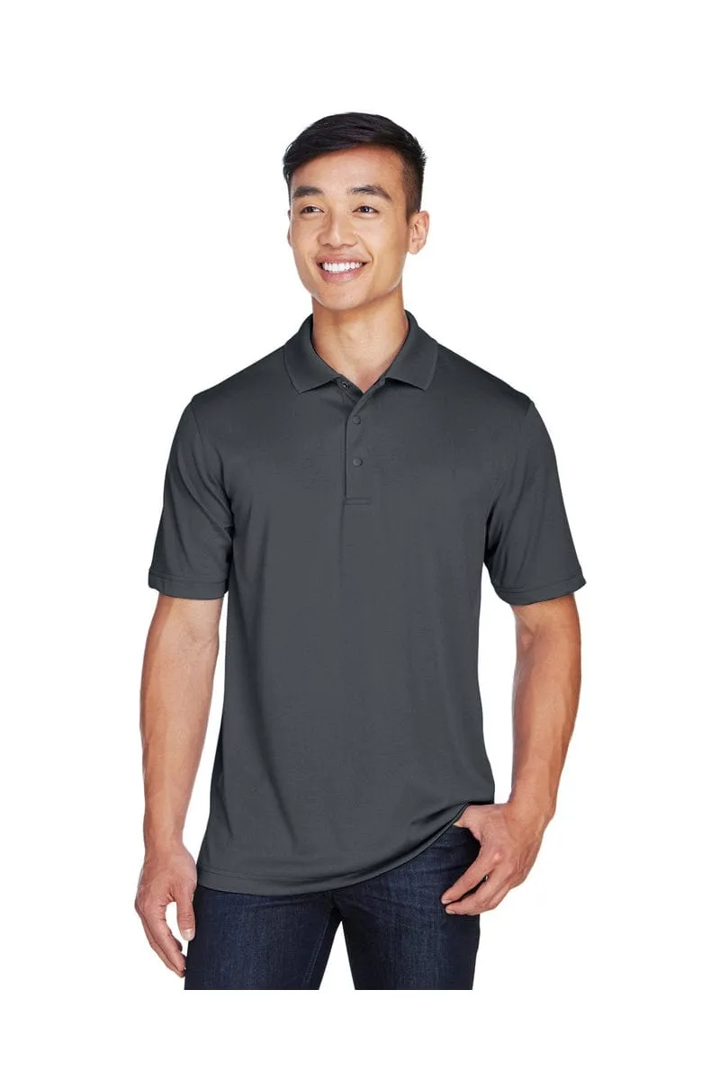 Harriton M345: Men's Advantage IL Snap Placket Performance Polo