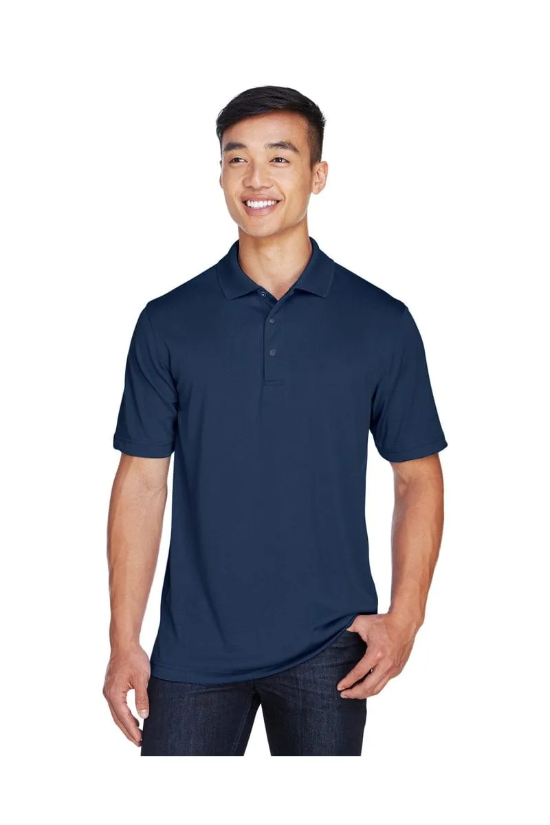 Harriton M345: Men's Advantage IL Snap Placket Performance Polo