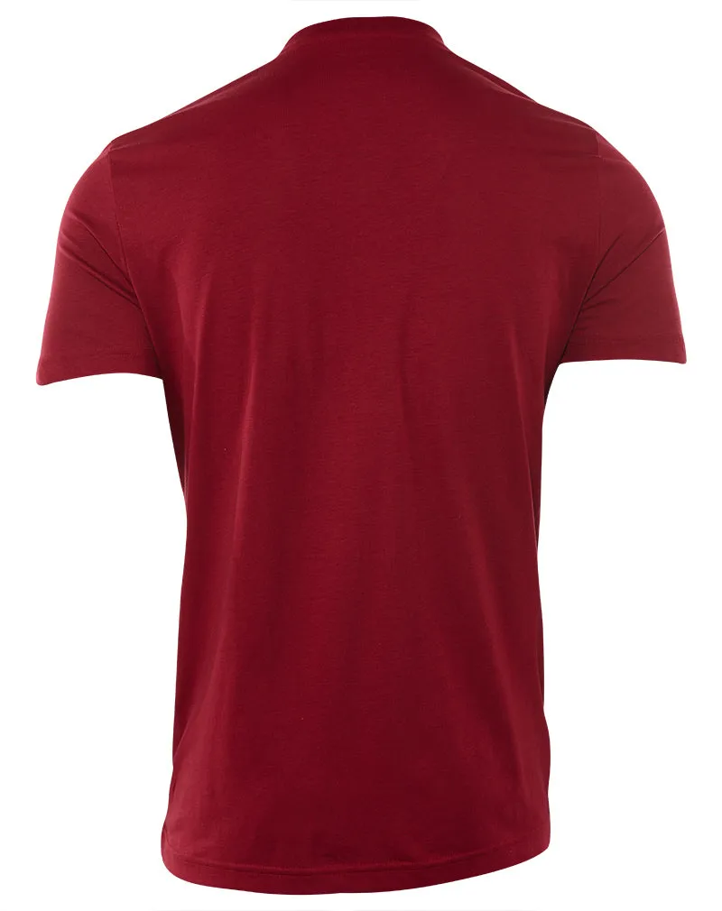 Lacoste Short Sleeve Jersey Pima V-neck Tee Shirt Mens Style : Th6604-51