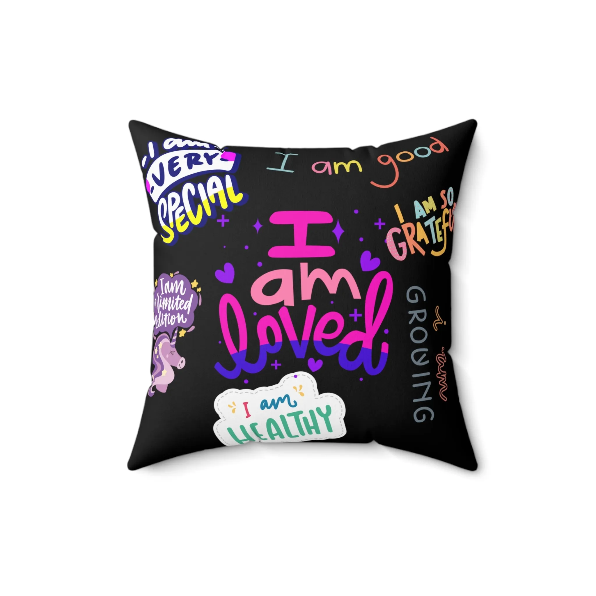 Lauren Spun Polyester Square Pillow