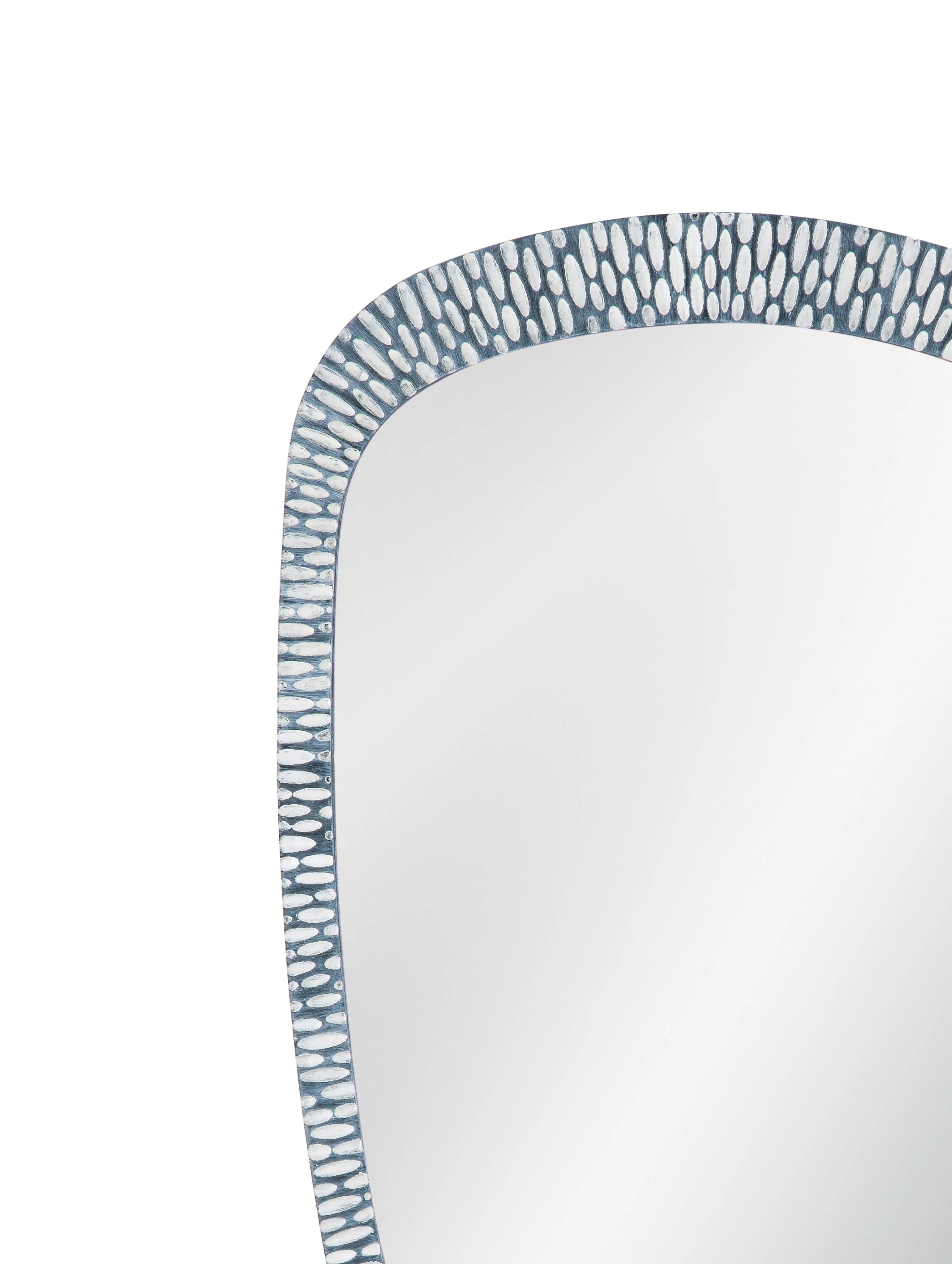 Maddox - Wall Mirror - Distressed Gray