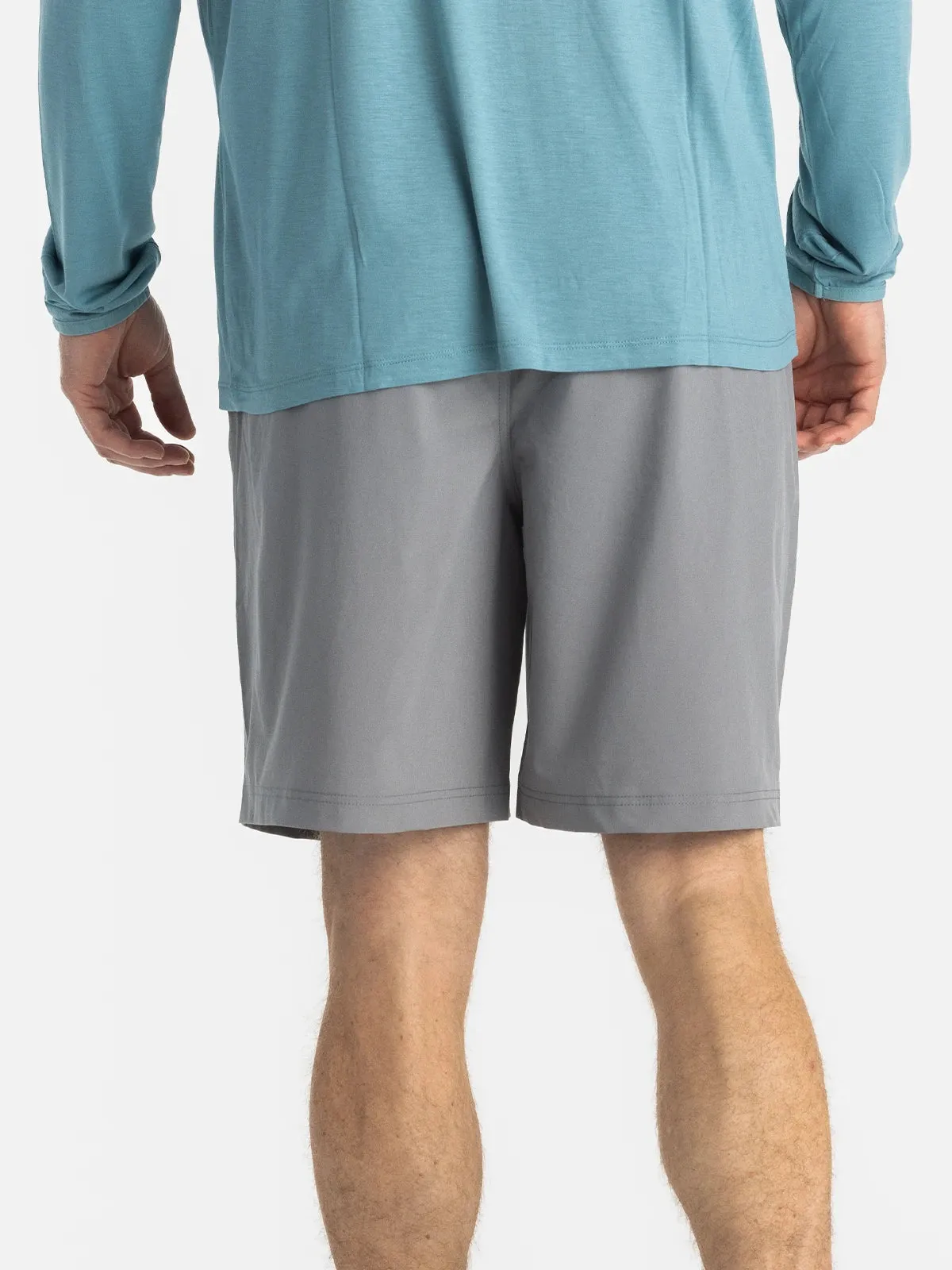 Men's Breeze Short – 8" - Slate