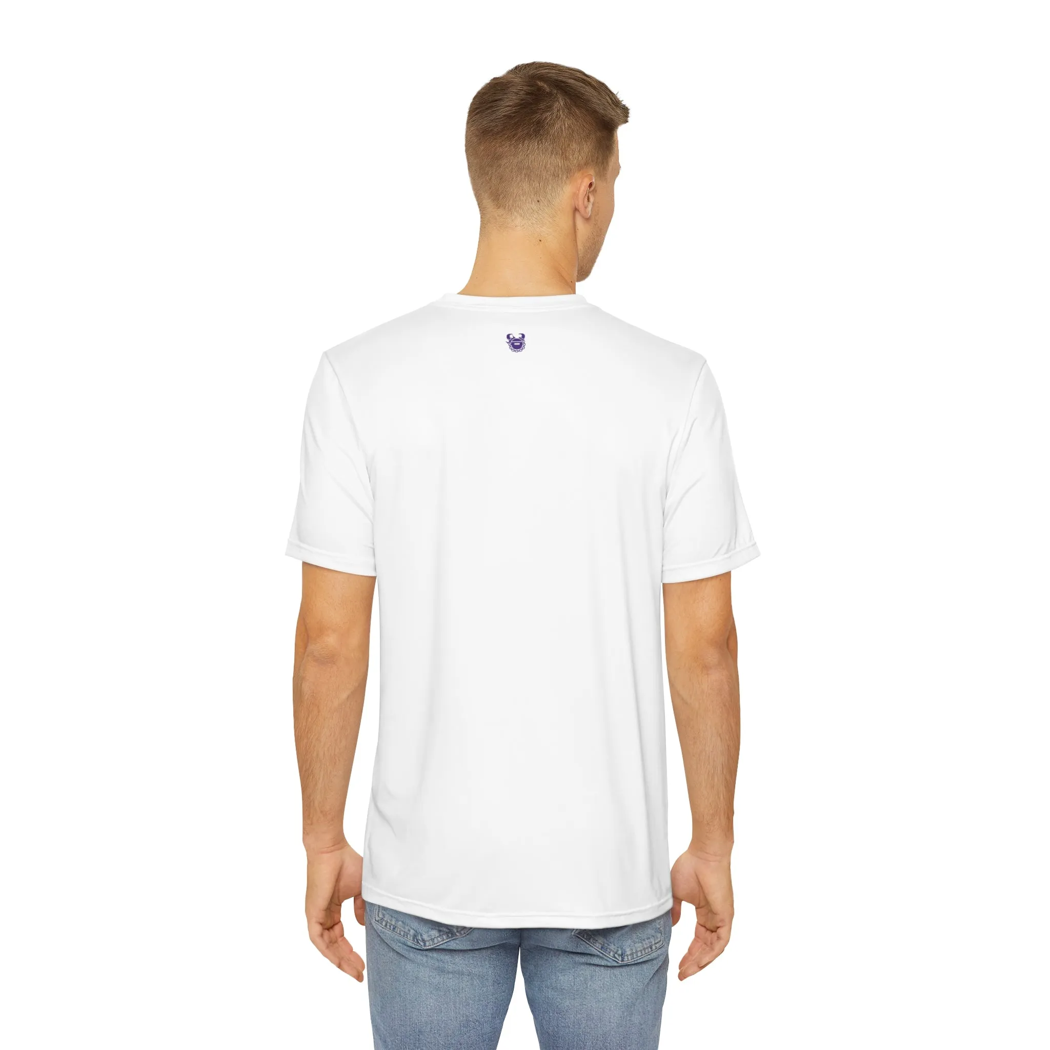 Men's Polyester Tee - White - Minnesota