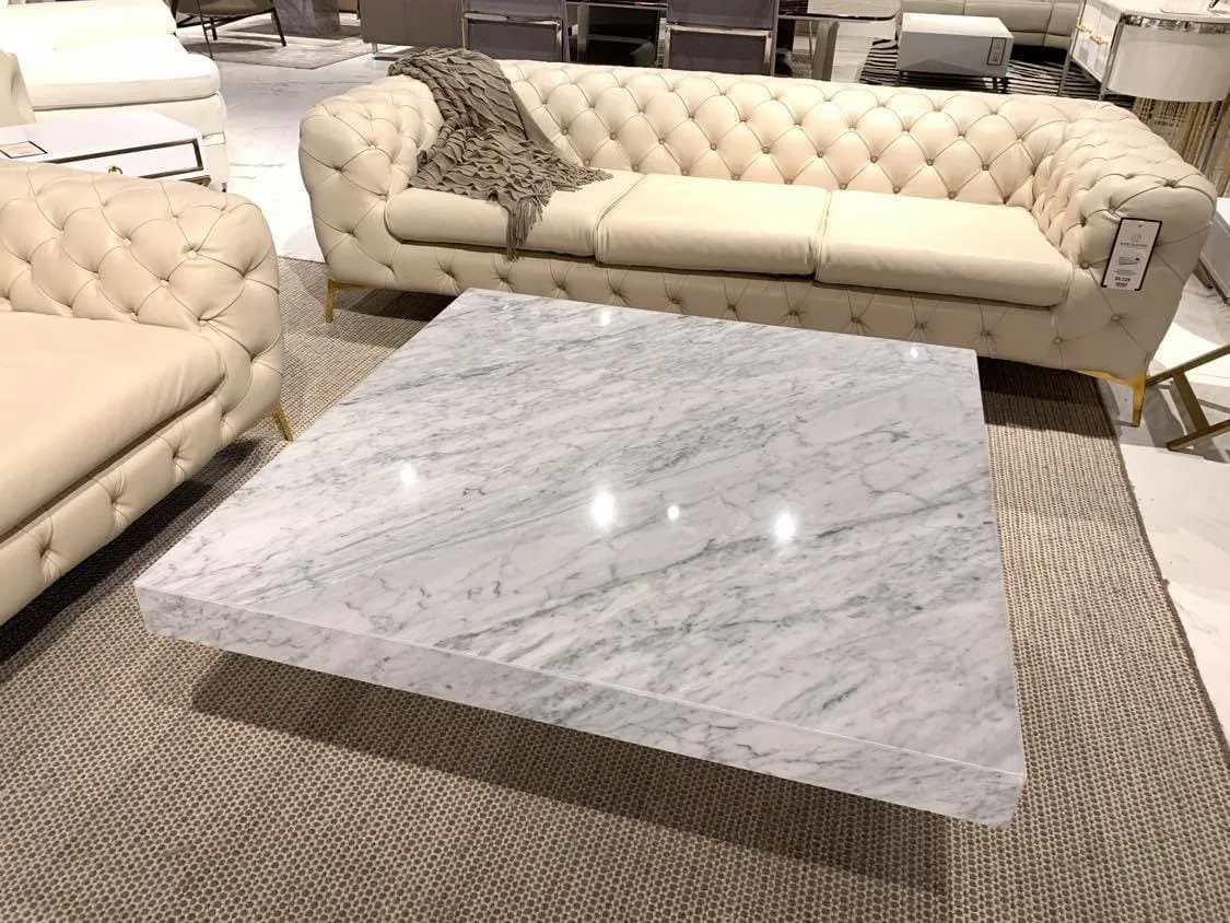 MERIDIAN Marble Coffee Table - Stone International