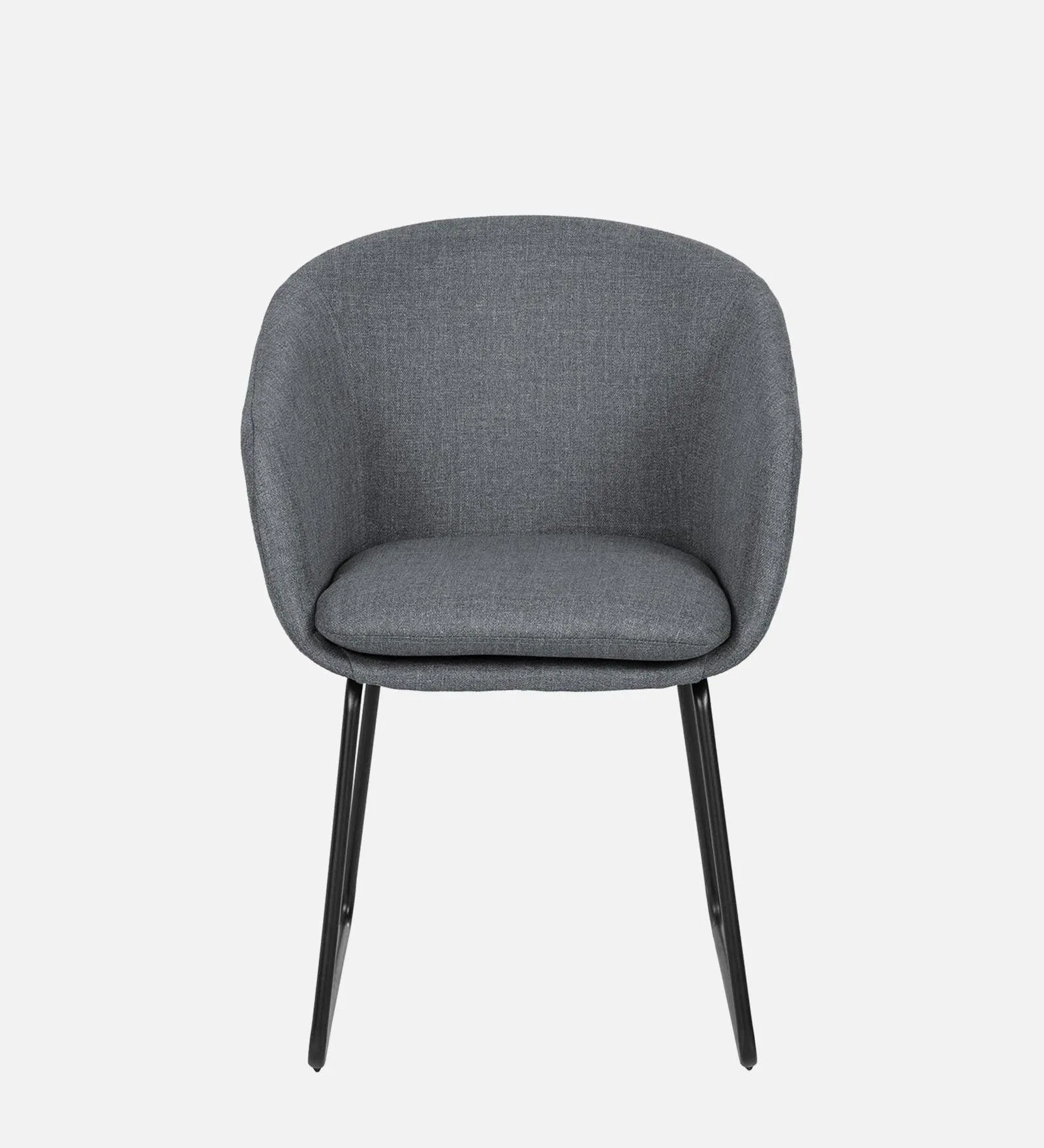 MSEA DINING AND ARM CHAIR GREY WITH BLACK