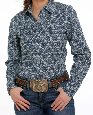 MSW9201037 - Cinch Women's Pearl Snap Shirt- LTB