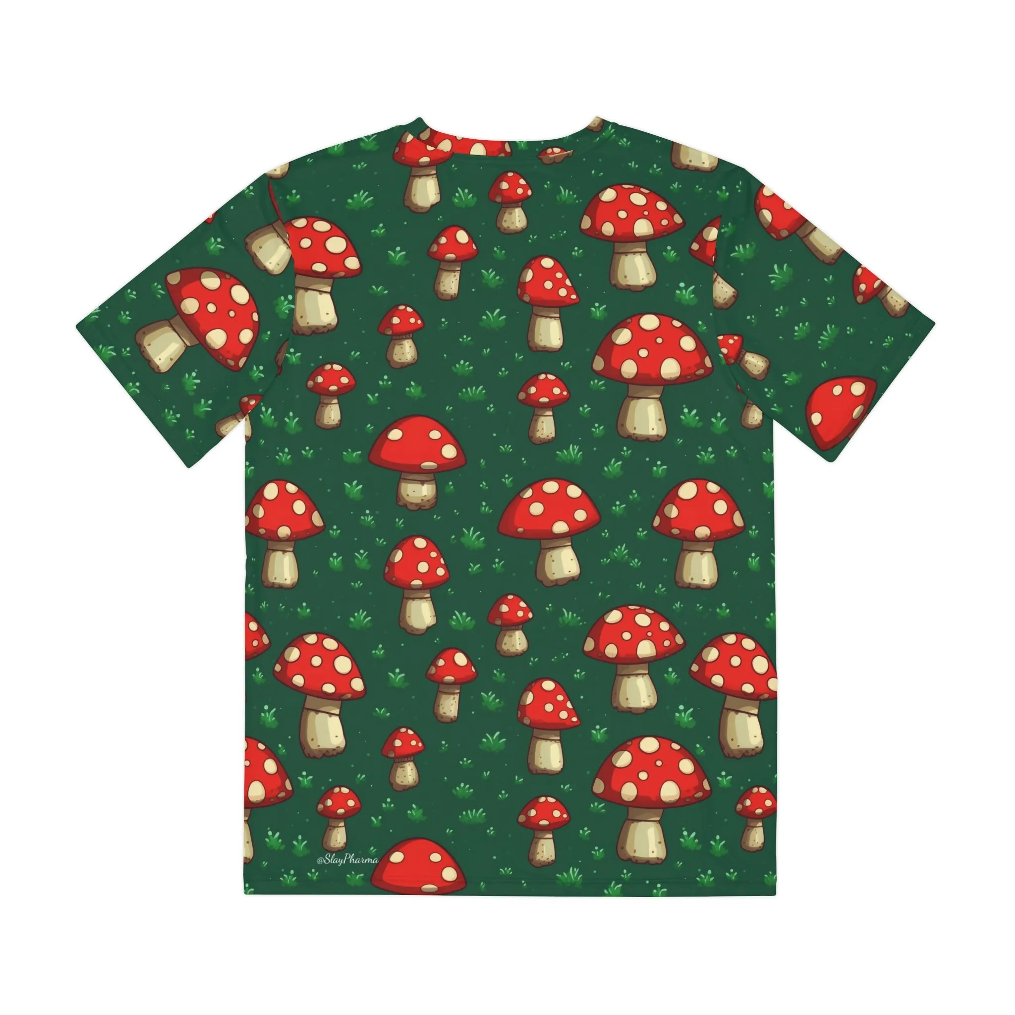 Mushrooms Everywhere Polyester Tee (AOP)