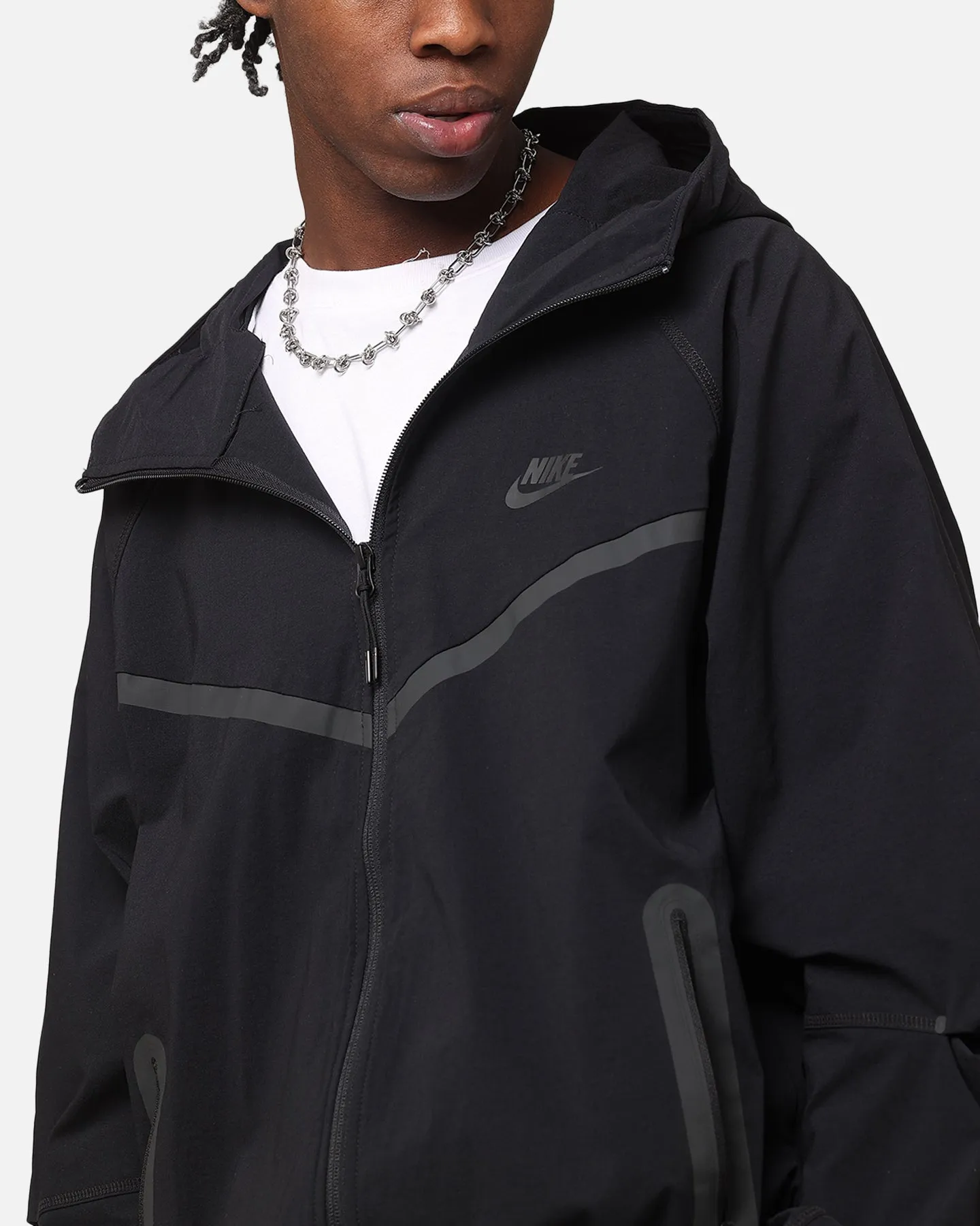 Nike Tech Woven Full Zip Jacket Back/Black/Black