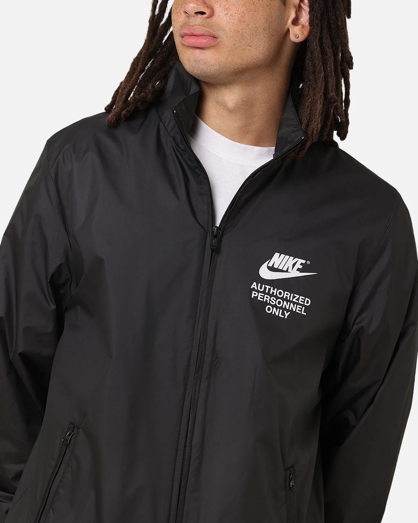 Nike Woven Full Zip Jacket Black/Black