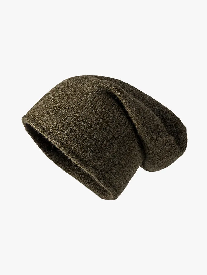 Polyester Knit Beanie Hat