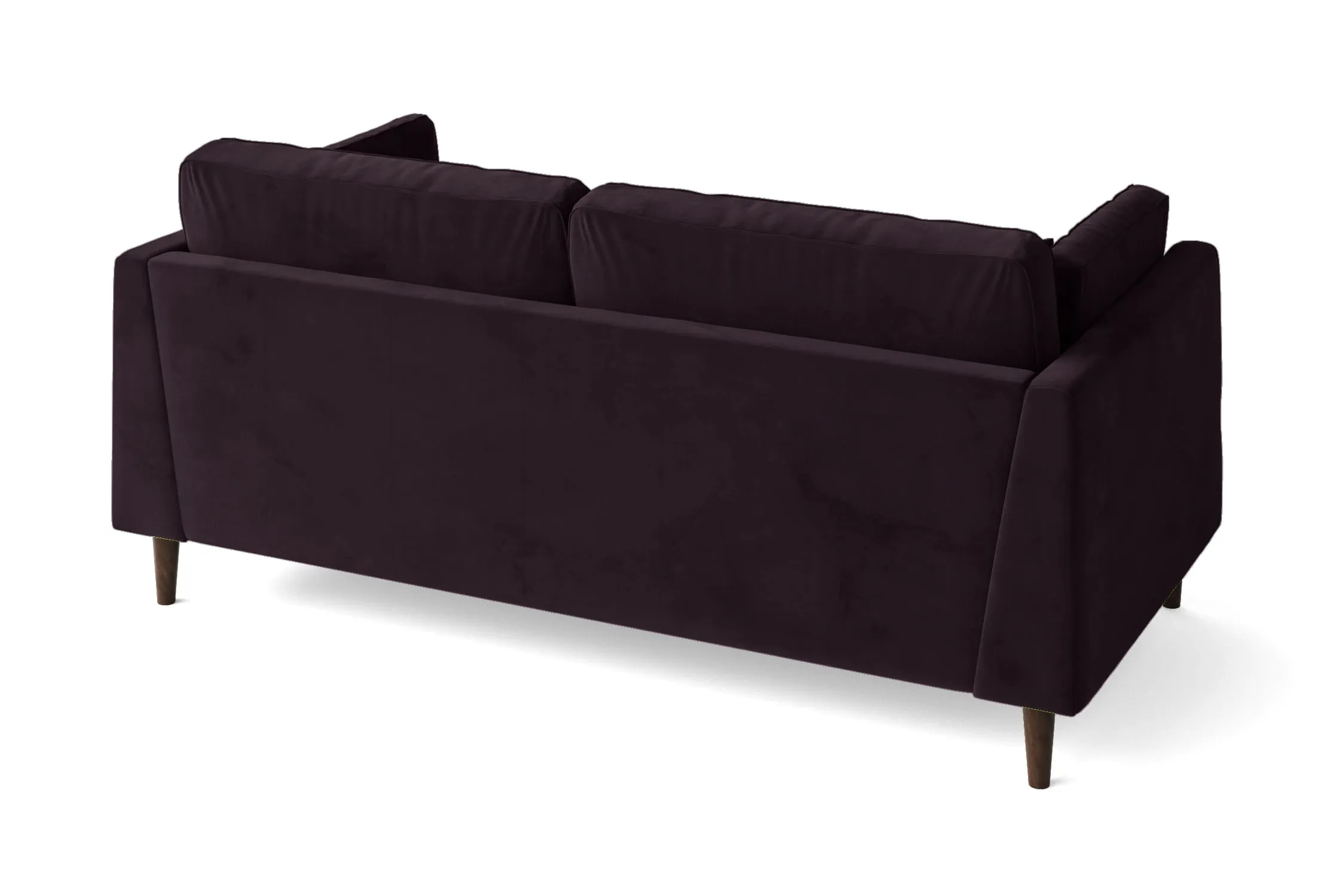 Ragusa 3 Seater Sofa Purple Velvet