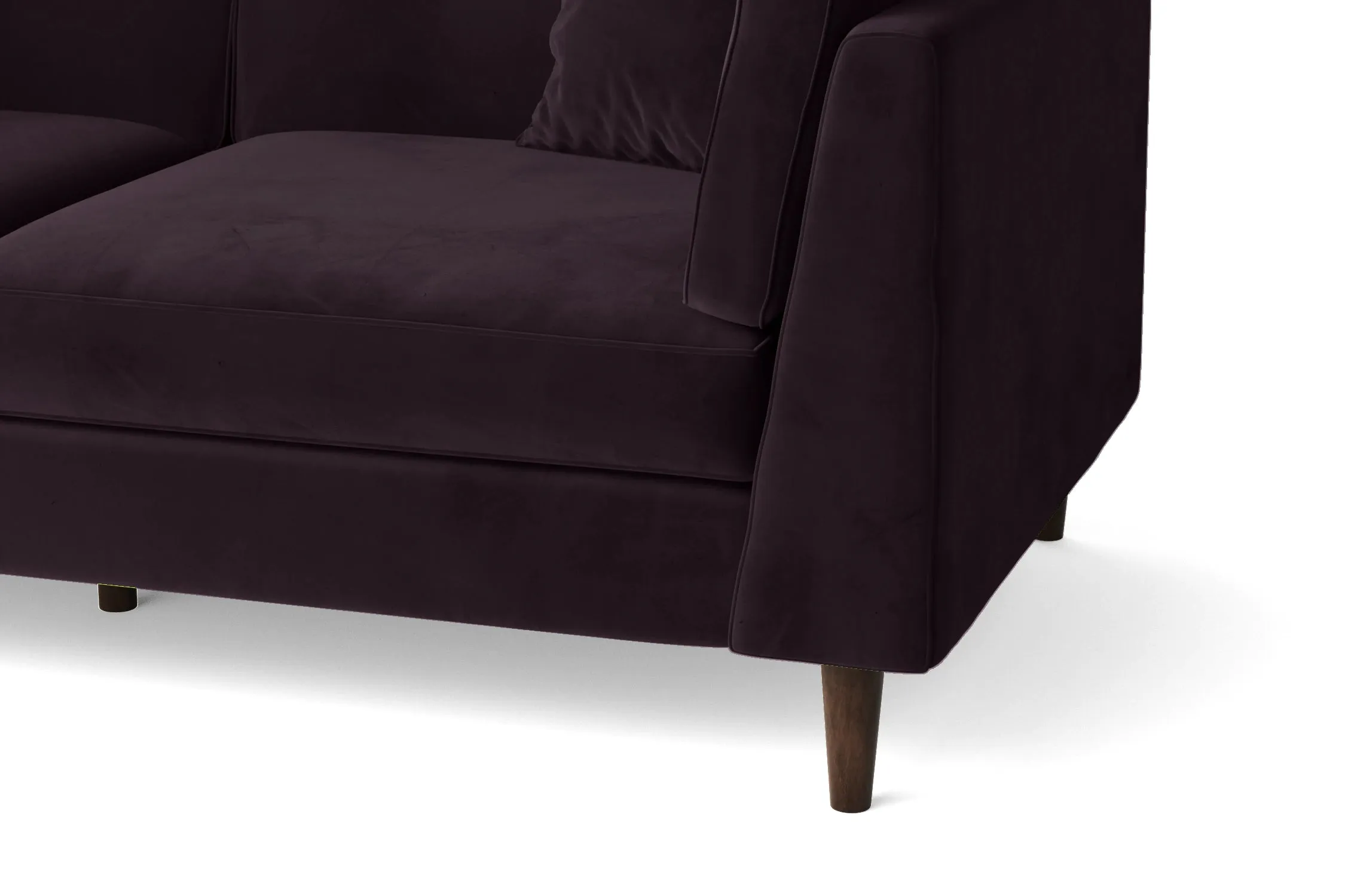 Ragusa Armchair Purple Velvet