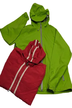 Recycle Flourescent Windbreakers 52 pcs 34 lbs C1121208-21