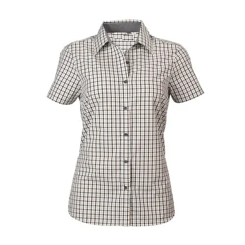 Reflections Two Tone Gingham Check Short Sleeve Shirt