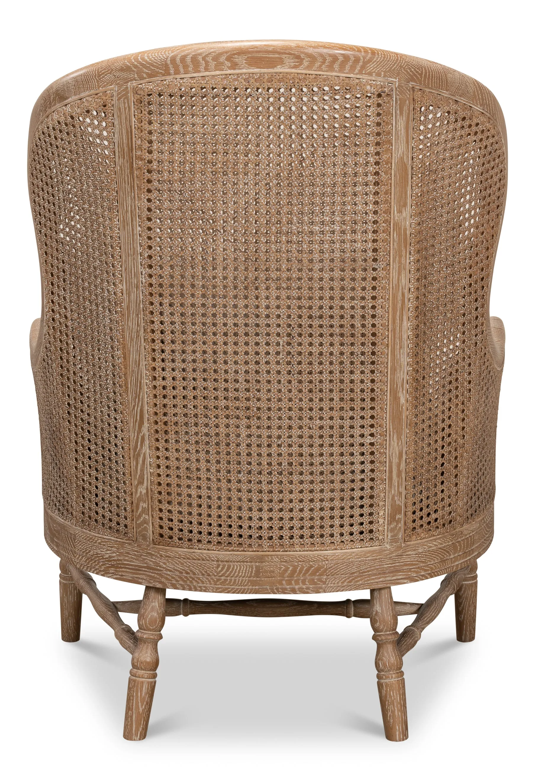 Sarreid - Randolph Wing Chair - Beige - Traditional