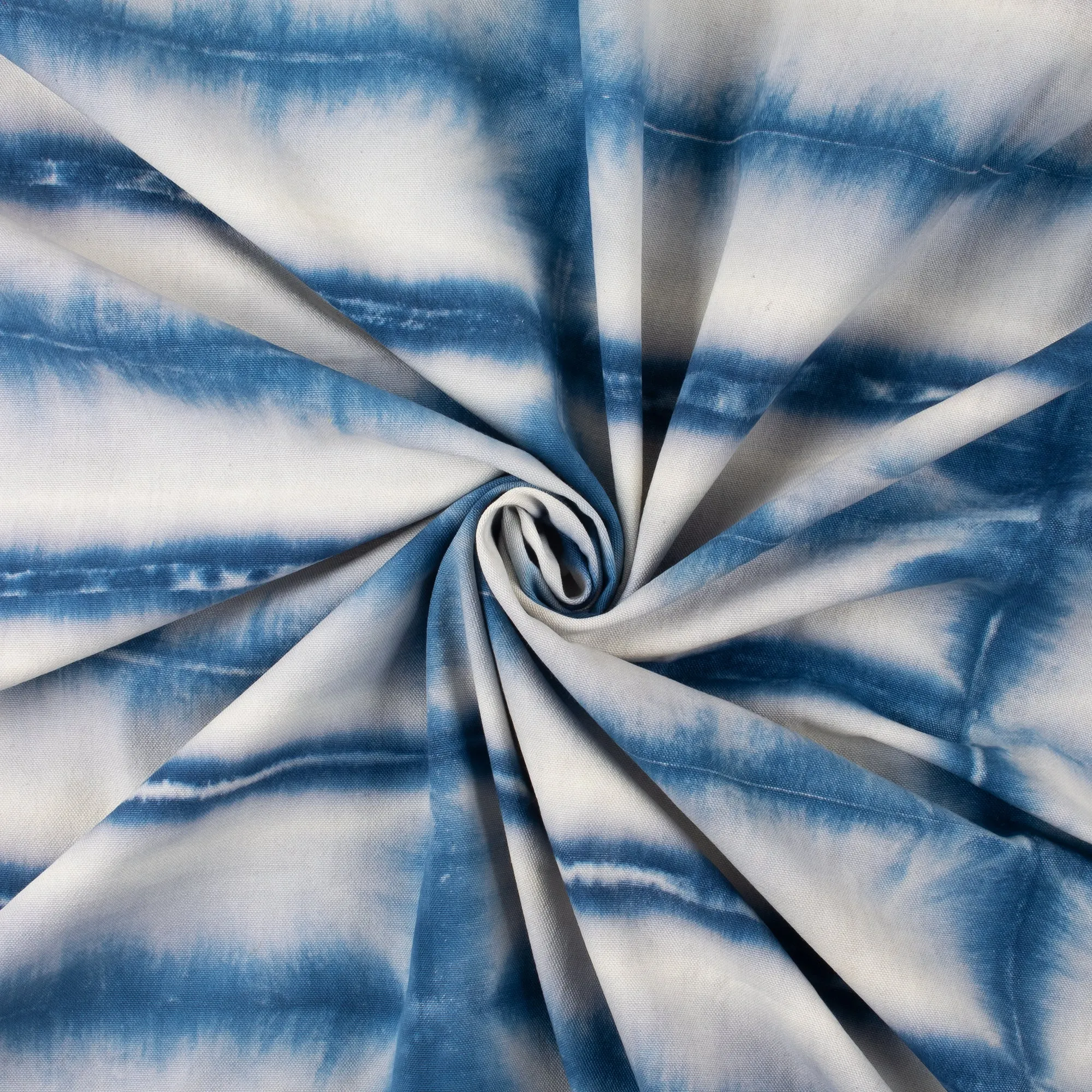 Sky Blue Tie Dye Apostate Canvas Fabric