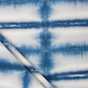 Sky Blue Tie Dye Apostate Canvas Fabric