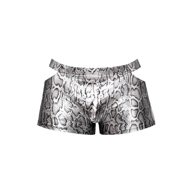 s'naked Pouch Short - Medium - Silver/black