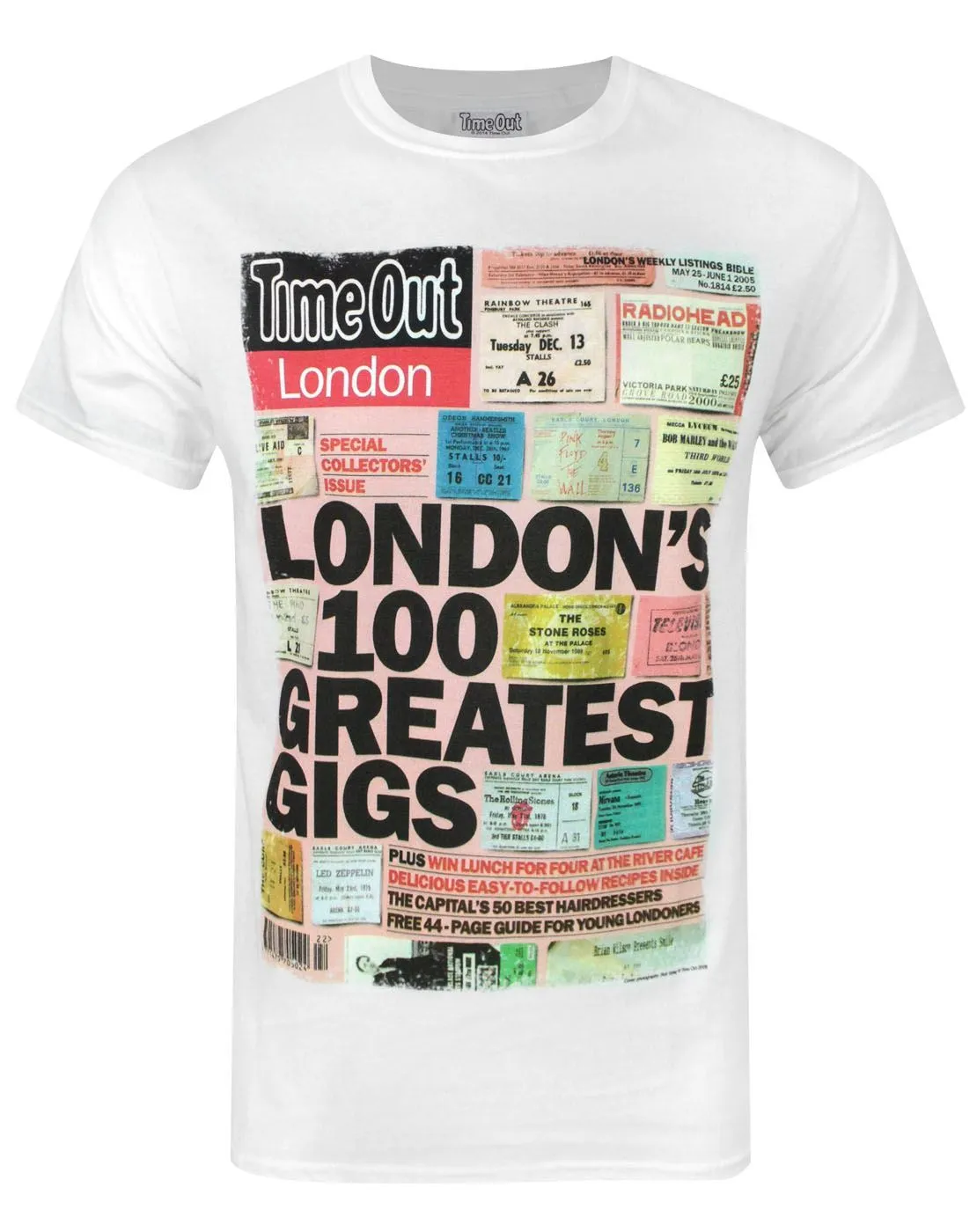 Time Out London's 100 Greatest Gigs Men's T-Shirt